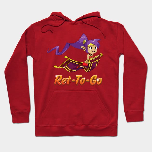 Ret To Go Hoodie by Creative Wiz